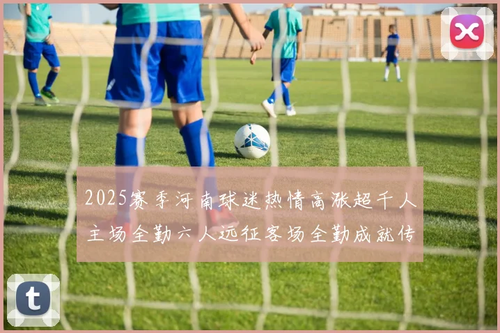 2025赛季河南球迷热情高涨超千人主场全勤六人远征客场全勤成就传奇